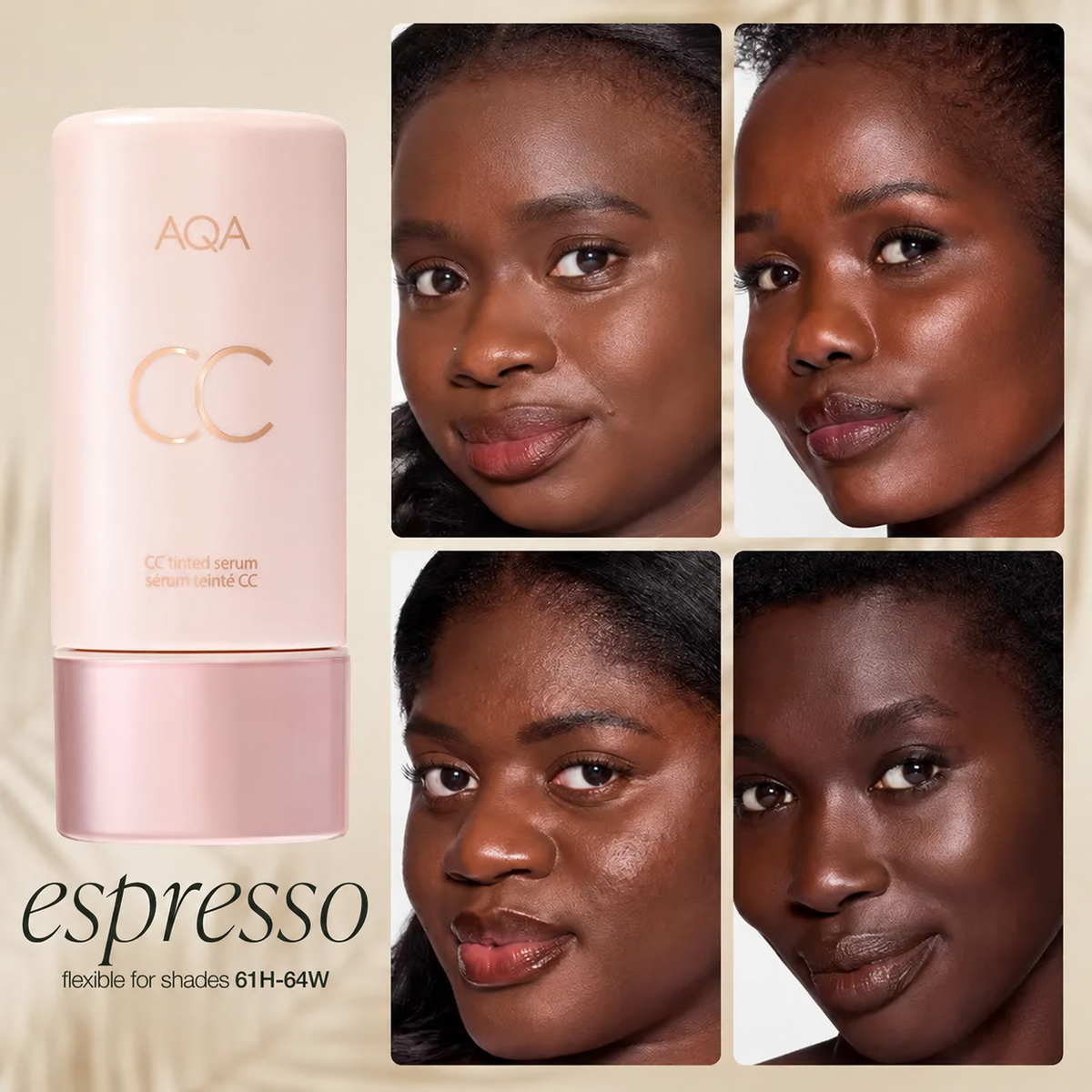AQA CC color-correcting tinted