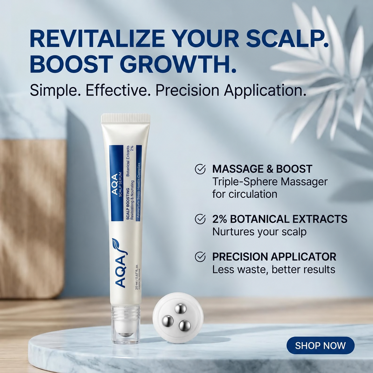Deoxyribose Scalp Serum