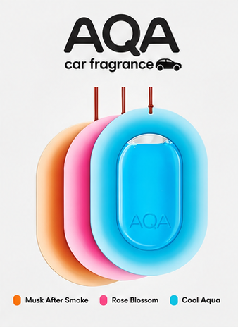 Hanging Car Freshener Assortment Set (Pack of 3) - Auto Accessories, Smoke Odor Remover, Oil Deodorizer, Musk Scent, Cars, Long-Lasting