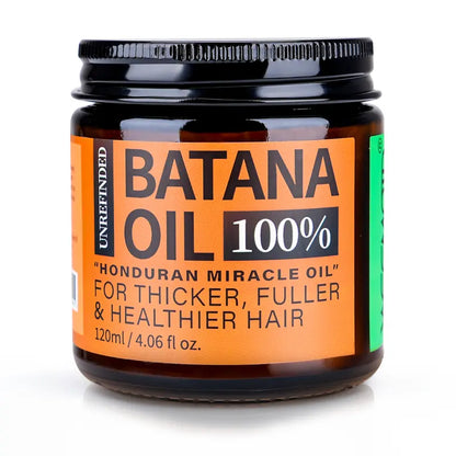 Pure Batana Oil for Hair Growth, 100% Raw Organic Honduran Batana Hair Mask, Nourishing Scalp Oil for Fuller, Thicker Hair, 4.06 fl oz