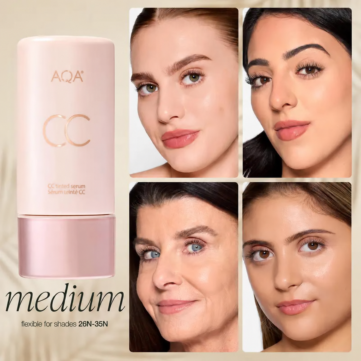 AQA CC color-correcting tinted