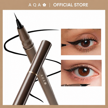 Ultra-Fine Waterproof Liquid Eyeliner, Smudge-Proof, Long-Lasting, Sharp Wing, Beginner Friendly