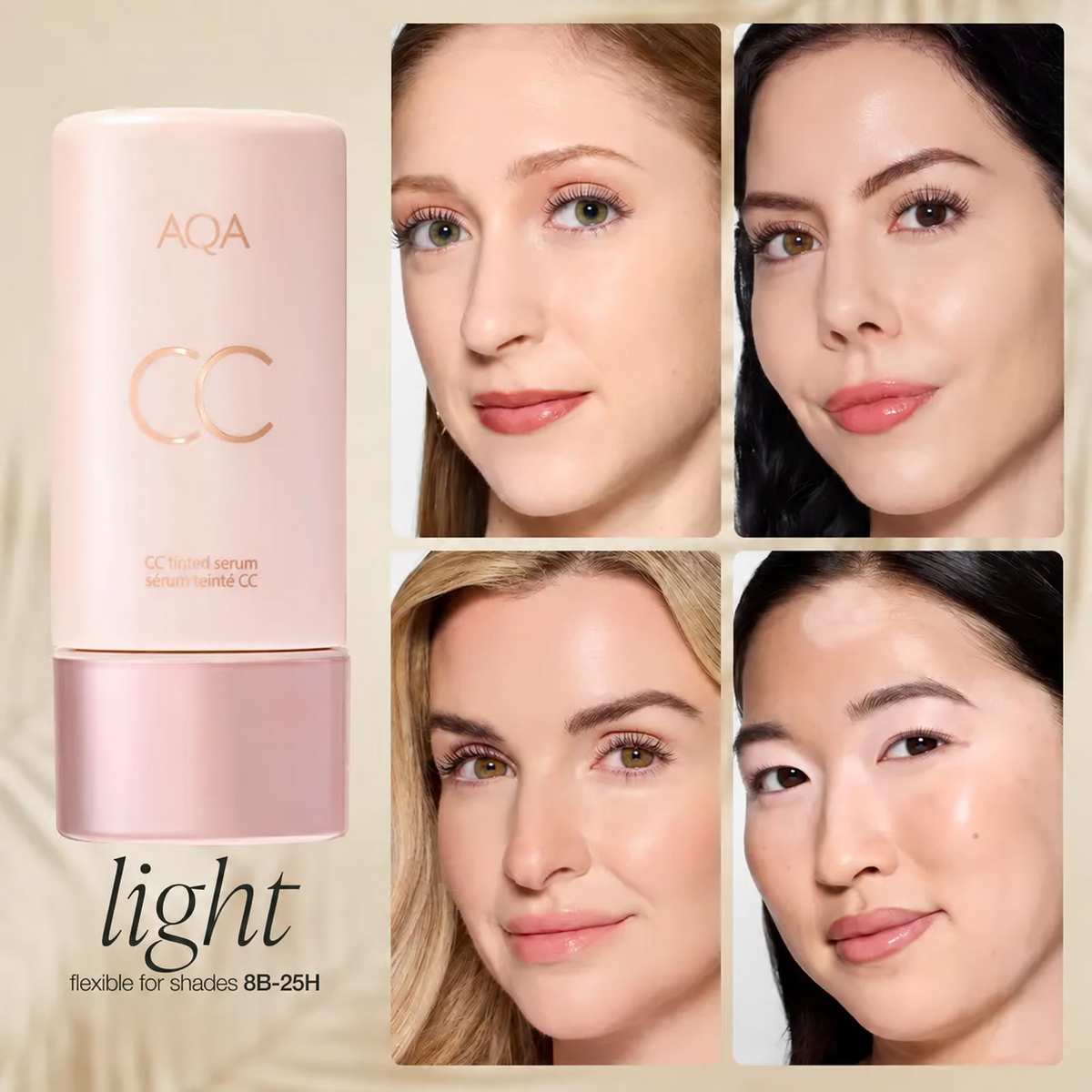 AQA CC color-correcting tinted