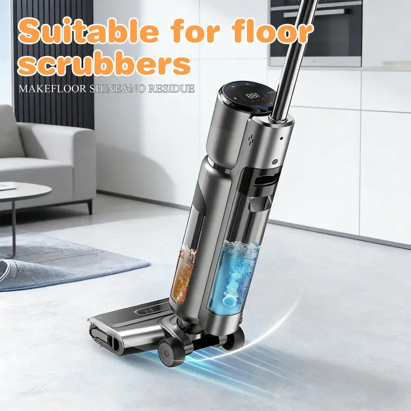 12PCS-Pack Floor Cleaning Tablets available in lemon or mint scent eco-safe materials remove grime and odors effectively dries quickly with no residue for all household floor cleaning