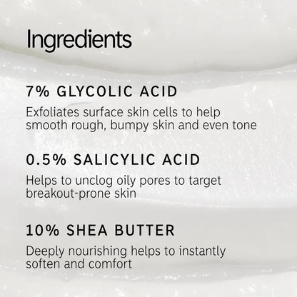 Glycolic Acid Exfoliating Body Stick for KP Bumps, Ingrown Hairs, Body breakouts & Bacne and dark marks