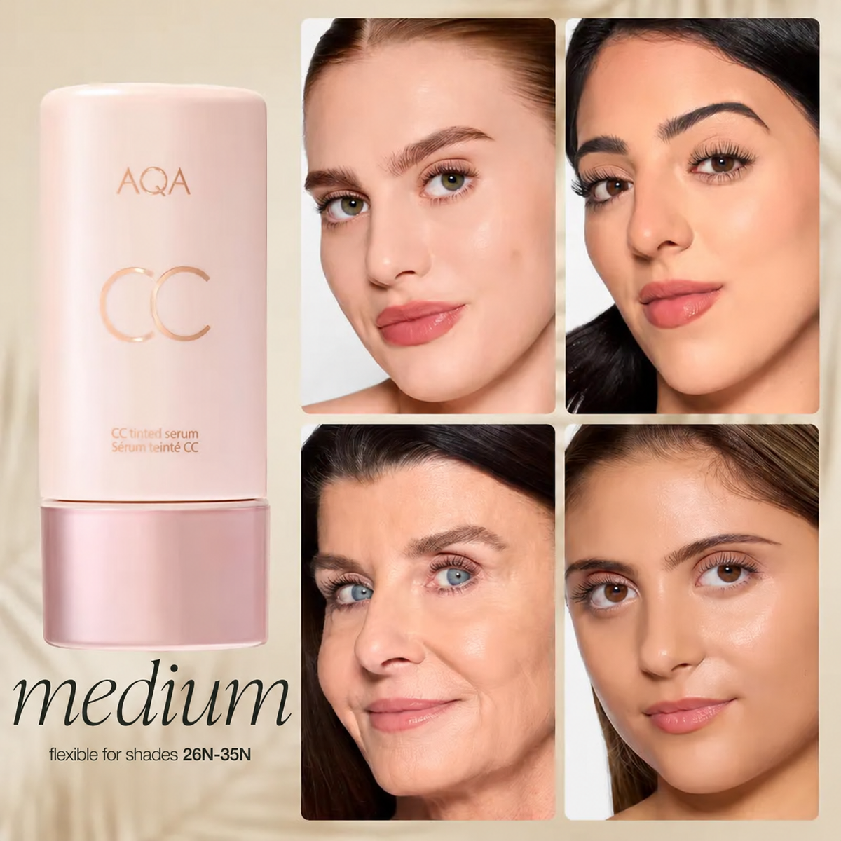 AQA CC color-correcting tinted