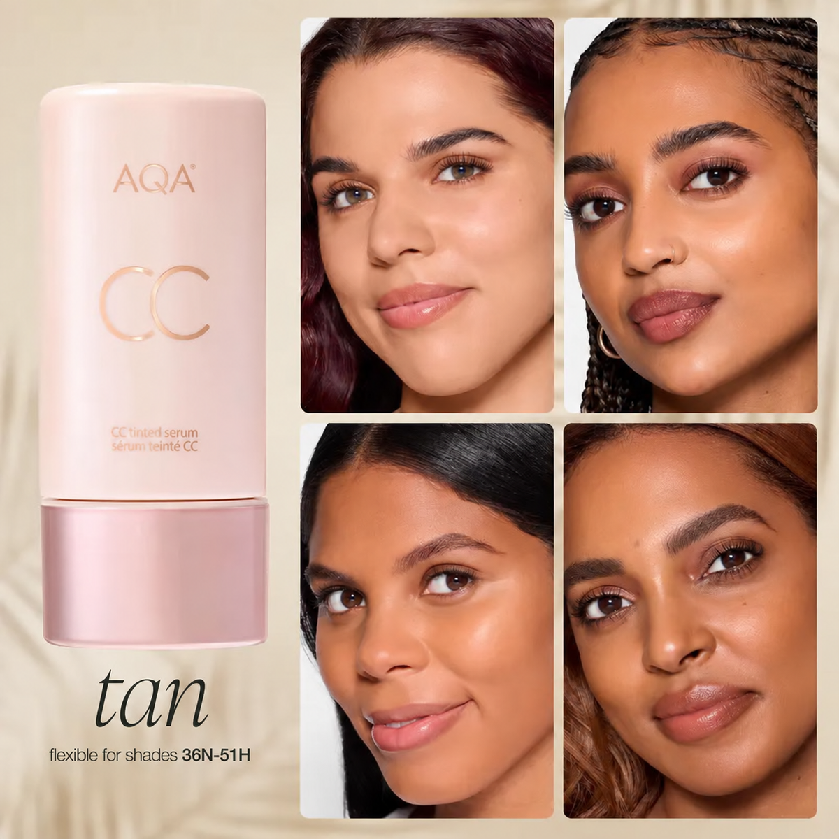 AQA CC color-correcting tinted