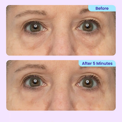 NEW! AQA Instant Lift Eye Gel - For the look of Puffiness & Bags, Wrinkles, Fine Lines and Dark Circles, Anti Aging Skin Care for Men & Women with Collagen Targeting Biotech Under Eye Brightener