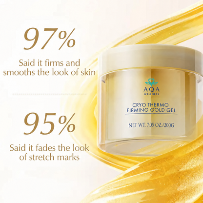 15-Day Anti-Cellulite Sculpting & Tightening Gold Massage Cream | Cryo Thermo Firming Gel for Belly, Thighs, Butt & Arms | Unisex Body Contouring | 200g