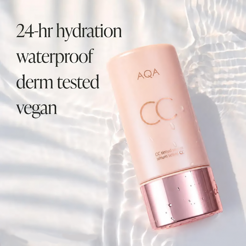 CC color-correcting tinted detail