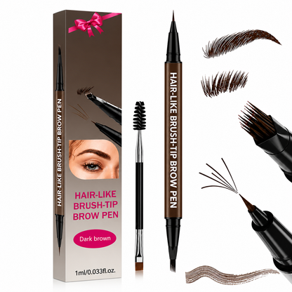 Waterproof Hair-Like Brow Pen – Smudge-Proof, Long-Lasting Natural Eyebrow Pencil